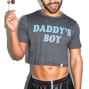 Daddy’s Boy Gay Crop top tee